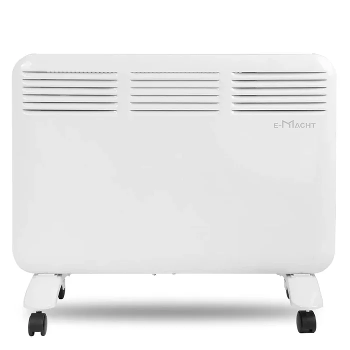 1000W Wall-Mounted Space Heater with Adjustable Thermostat, Portable Convection Freestanding Heater