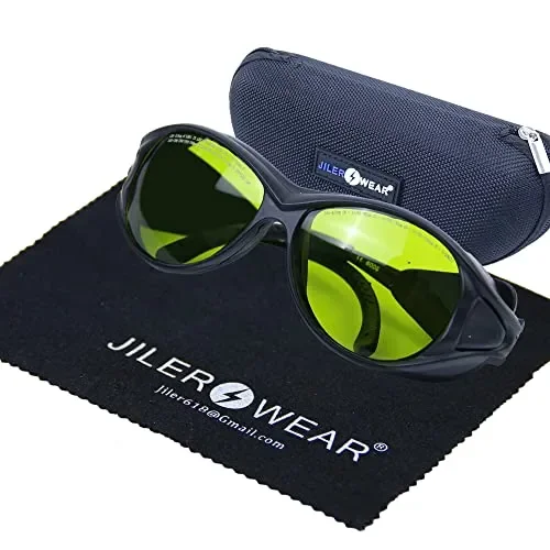 180-420 &740-1100nm Laser Safety Glassess 808nm Laser Engraving Protective Goggles,980nm, 1064nm Industrial Laser Protective Glasses,Professional
