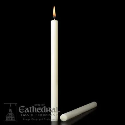 2-1/16″ X 24″ 51% Beeswax Candles