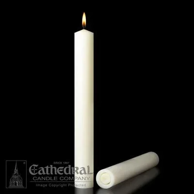 2″ X 17″ 51% Beeswax Candles
