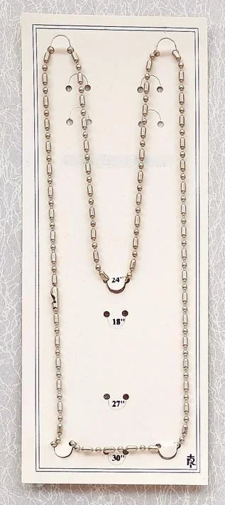 24″ Beaded Chain