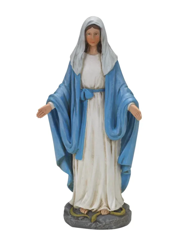 4″ Our Lady of Grace Resin Statue