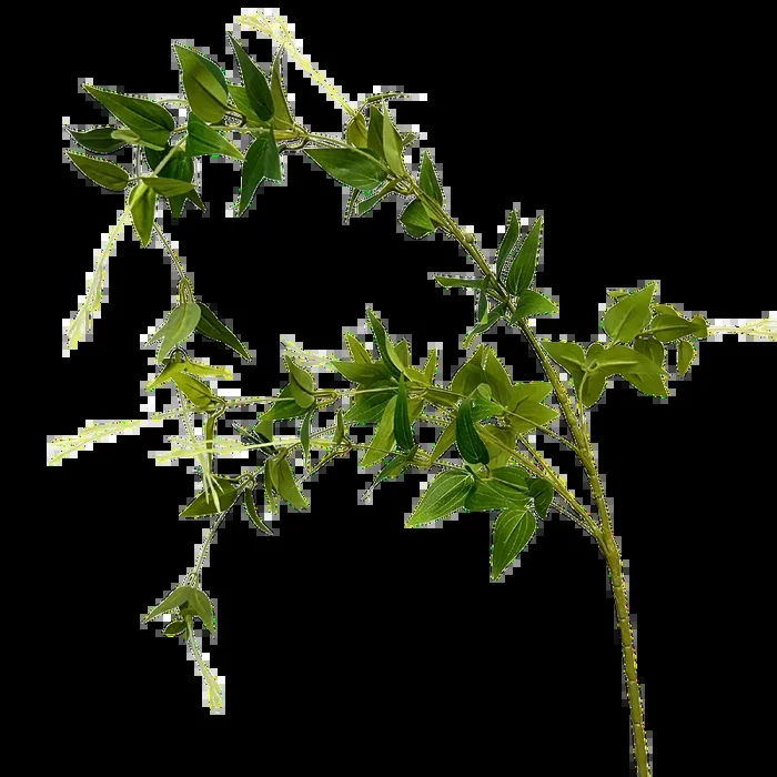 46” Clematis Leaf Spray – Two Toned Green |XJE