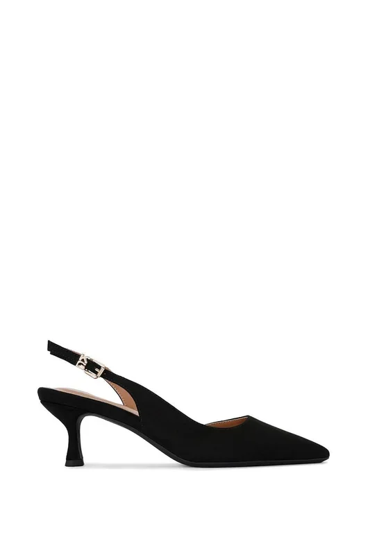 ‘Aria Low2’ Suedette Heels