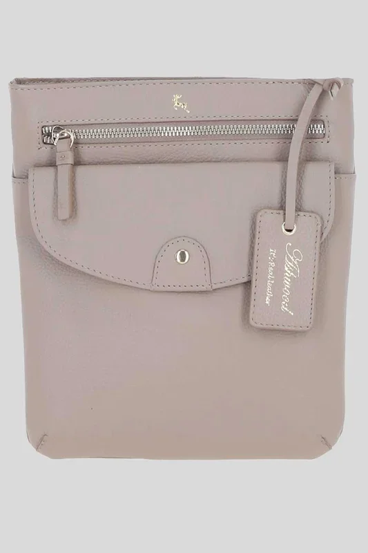 ‘Five CB’ Real Leather Cross Body Bag