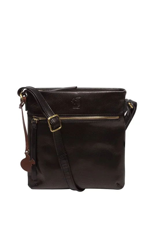 ‘Sable’ Leather Cross Body Bag