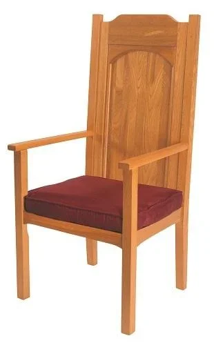 Abbey Collection Celebrant Chair – Oak