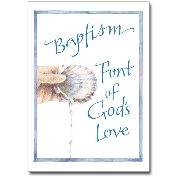 Adult Baptism Card