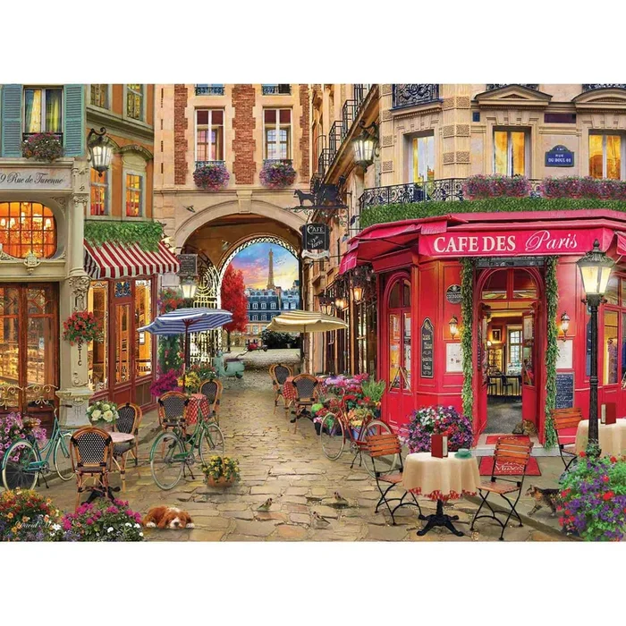 Anatolian Puzzle – Cafe des Paris, 1000 Piece Jigsaw Puzzle, #1134