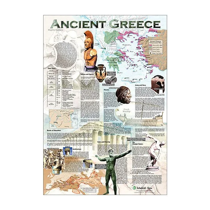 Ancient Greece Wall Chart