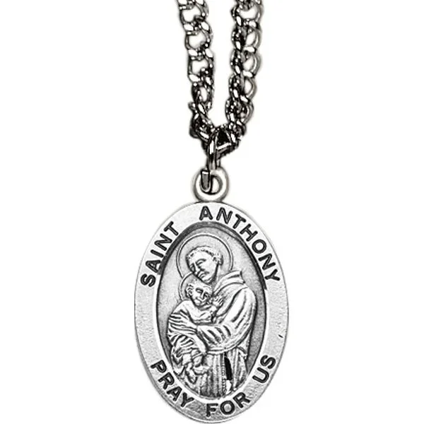 Anthony Oval Patron Saint Medal