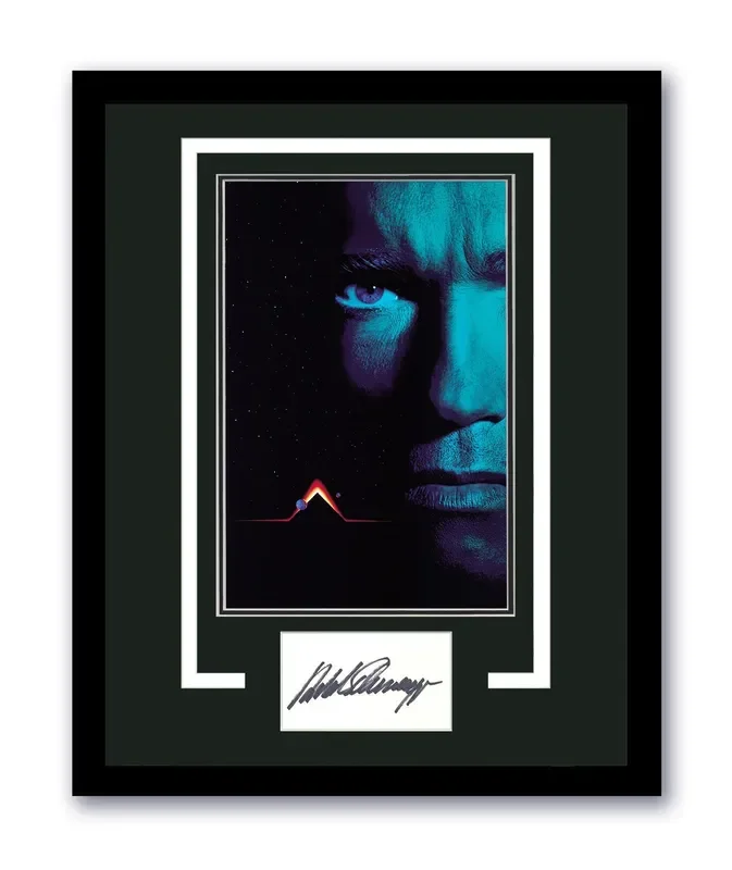 Arnold Schwarzenegger Signed Cut 11×14 Framed Total Recall Autographed ACOA