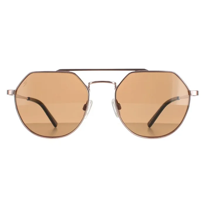 Aviator Light Rose Gold Saturn Polarized Drivers Shelby