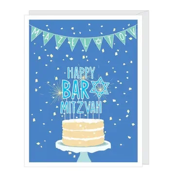 Bar Mitzvah Mazel Tov Card