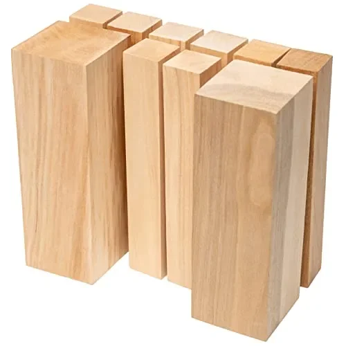 BeaverCraft BW10 Alder Wood Carving Blocks Wood for Whittling Carving Wood Blocks Whittling Wood Wooden Blocks for Crafts Wood Carving Wood Blank