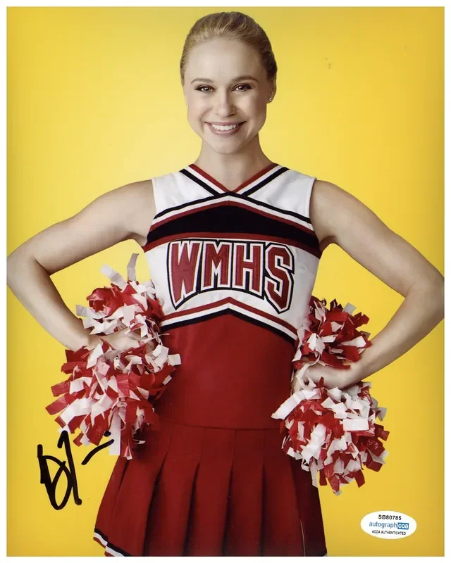Becca Tobin Signed 8×10 Photo Glee Autographed ACOA