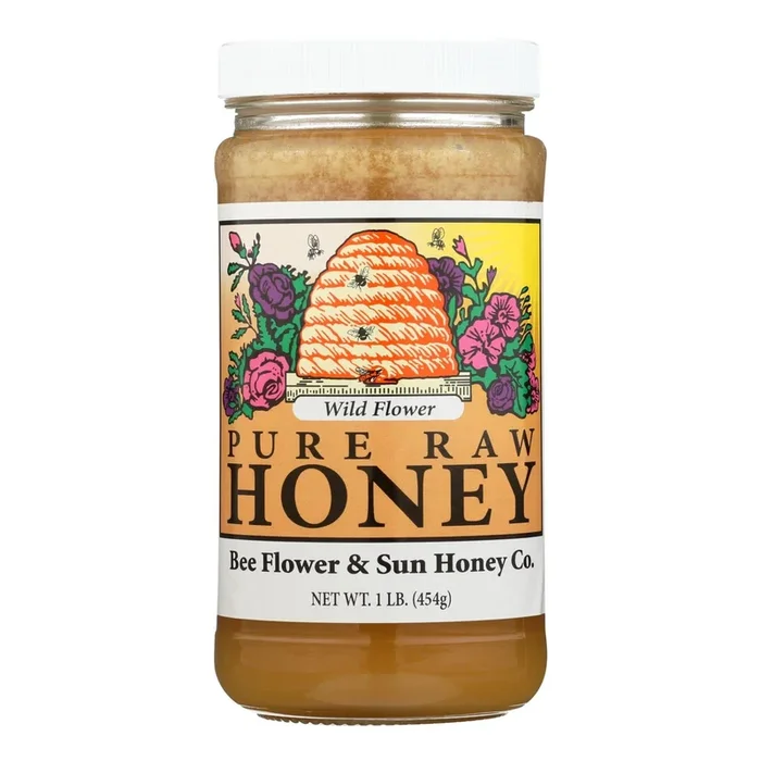 Bee Flower and Sun Honey – Wild Flower – 12 lb. Case