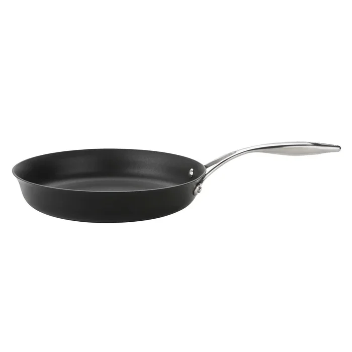 Black ‘Style’ Round Hard Anodised Aluminium Non Stick Skillet – 25cm