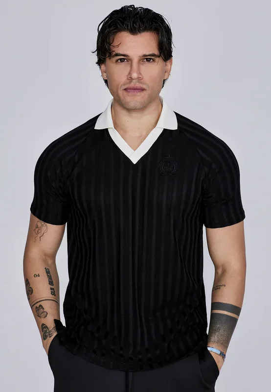 Black Polo T-Shirt