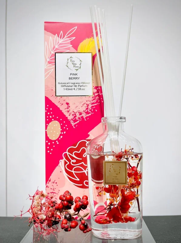 Botanical Reed Diffuser – Pink Berry