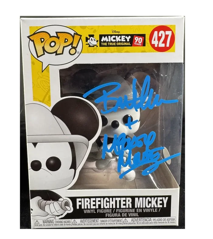Bret Iwan Signed Funko Pop Voice Mickey Mouse Autographed JSA COA