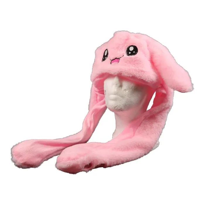 Bunny Plush – LED Light Hat – Pink