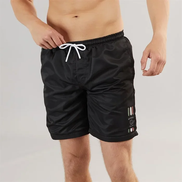 Buy 883 Police Mens Oakhanger Swim Shorts Black