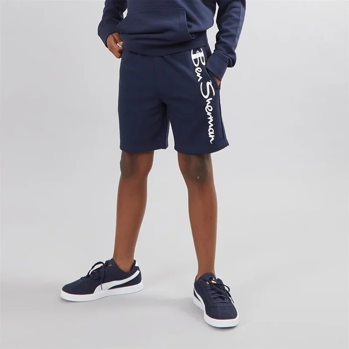 Buy Ben Sherman Boys Sig Shorts Navy Blazer