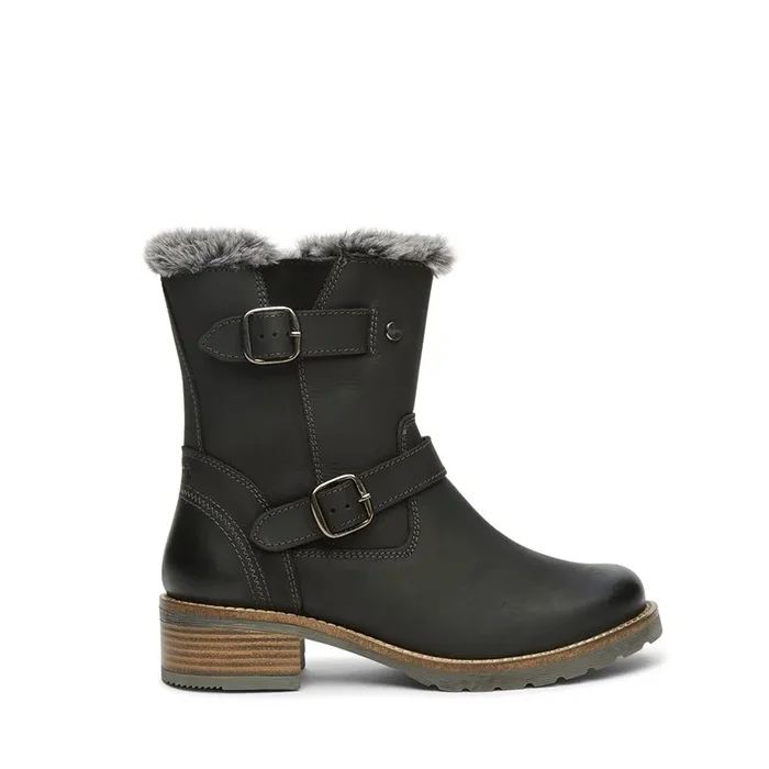 Buy Bench Womens Warley Buckled Boots Black