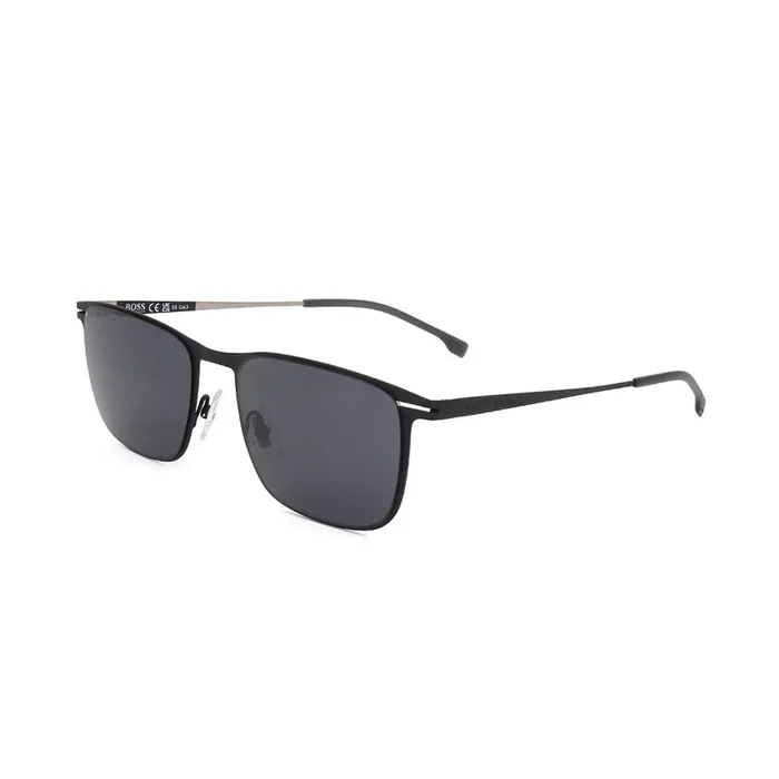 Buy BOSS Mens Sunglasses Matte Black Dark Ruthenium