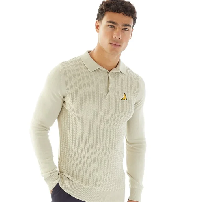 Buy Brave Soul Mens Dillinger Jumper Barley