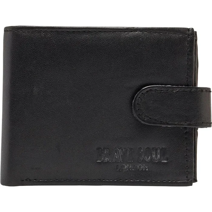 Buy Brave Soul Mens Wallet Black