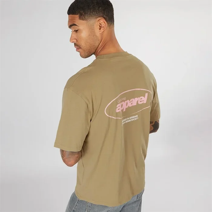 Buy JACK & JONES Mens Bradley Graphic T-Shirt Coriander