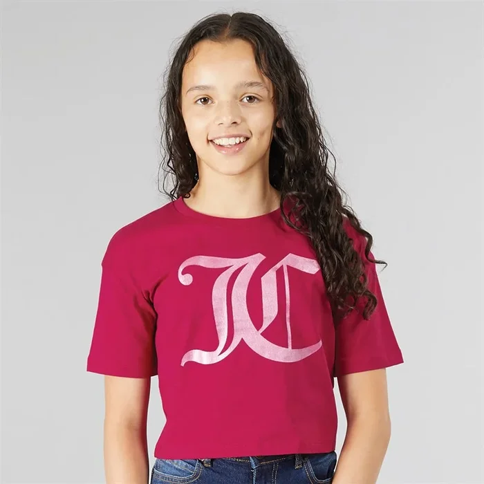 Buy Juicy Couture Girls Tonal Boxy T-Shirt Cherries Jubilee