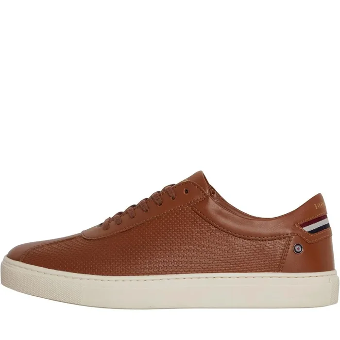 Buy Lambretta Mens Polter Trainers Tan