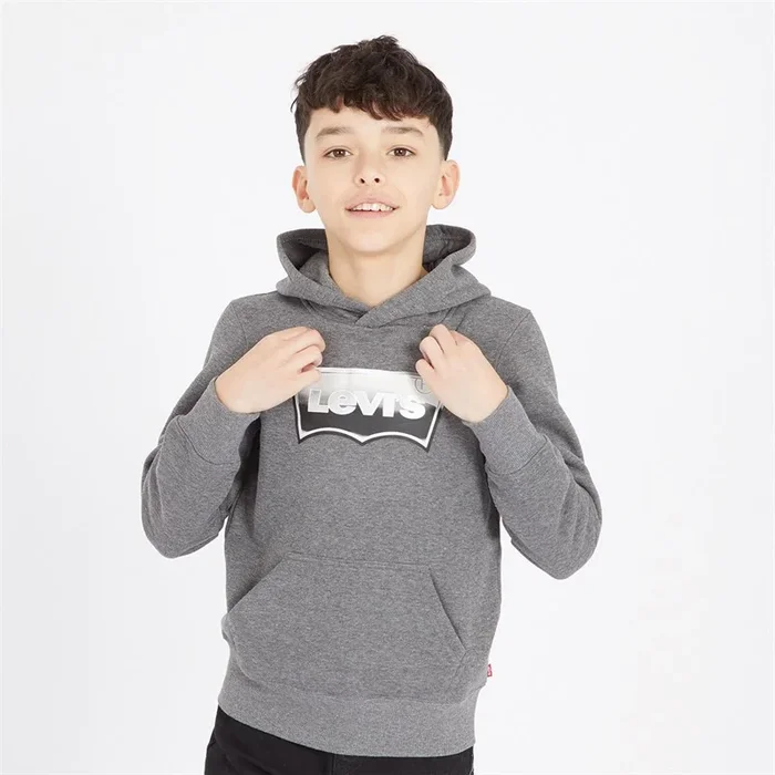 Buy Levi’s Boys Batwing Fill Hoodie Charcoal Heather