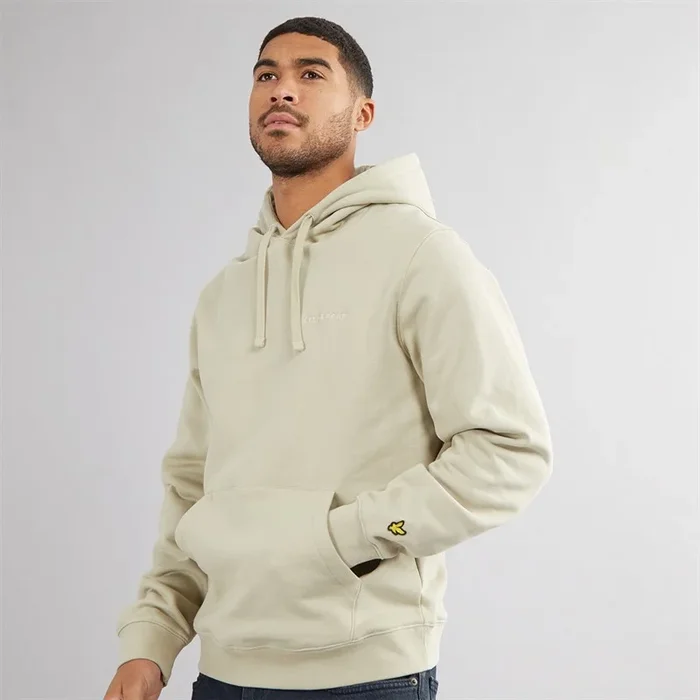 Buy Lyle And Scott Vintage Mens Embroidered Hoodie X428 Dried Sage/Cove