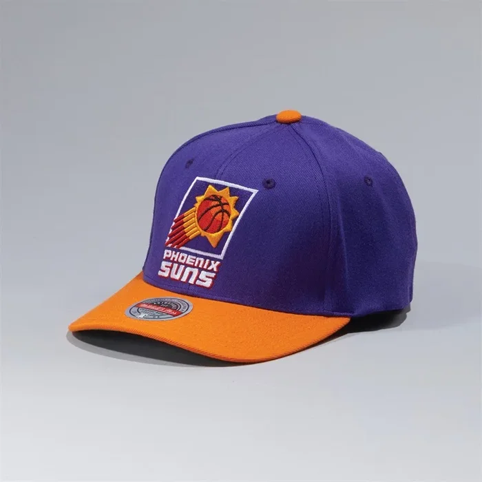 Buy Mitchell & Ness Pheonix Suns NBA Team 2 Tone Snapback Cap Purple/Orange