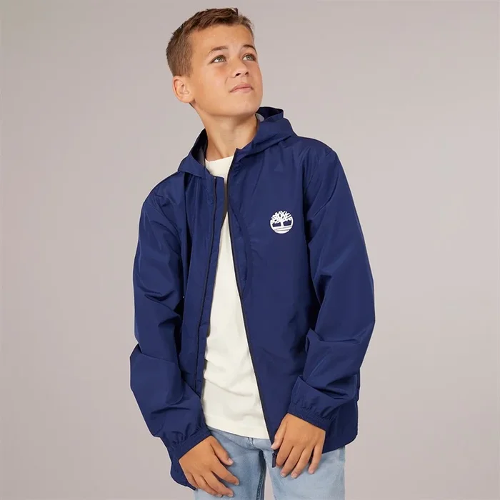 Buy Timberland Boys Windbreaker Jacket Medieval Blue