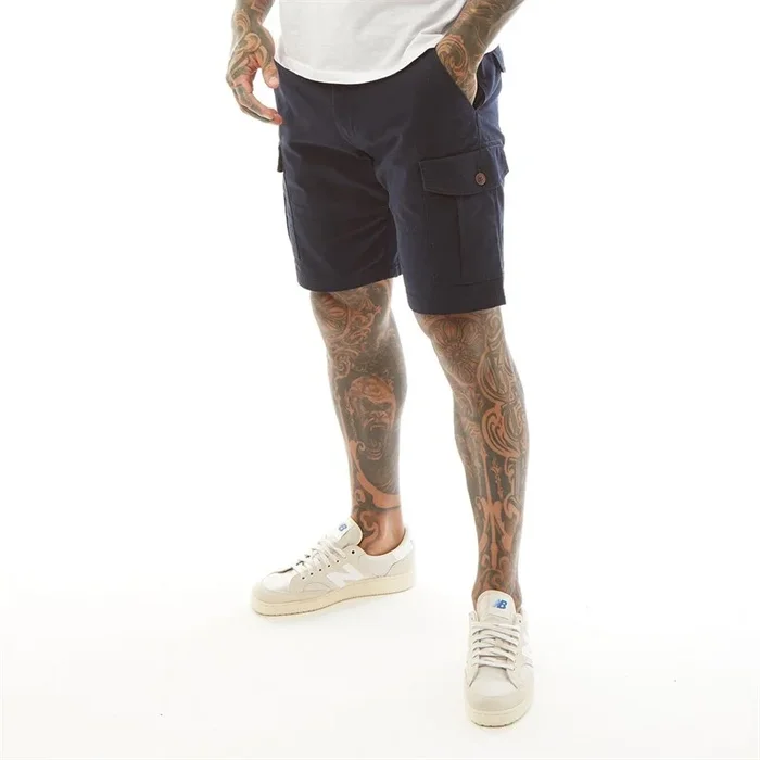 Buy Tokyo Laundry Mens Aldabra Cargo Shorts Sky Captain Navy