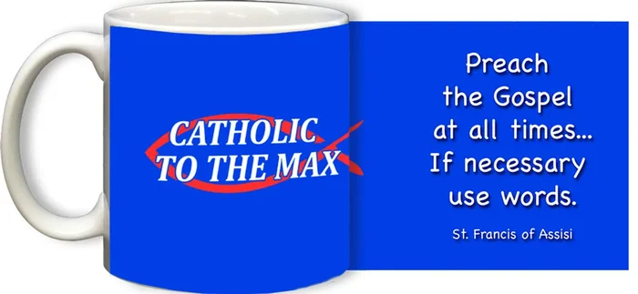 Catholic Original Red/White Mug