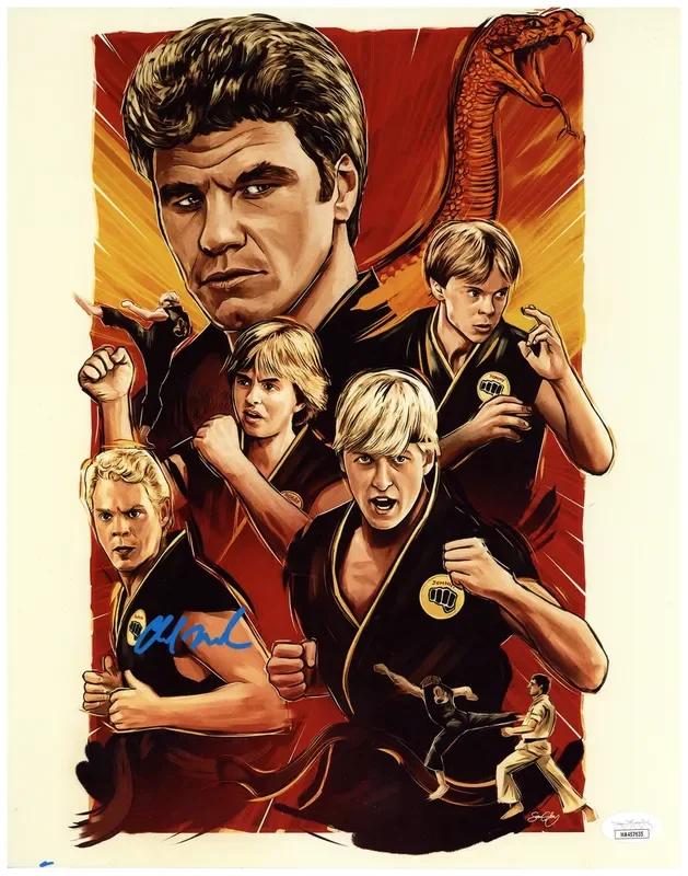 Chad McQueen Signed 11X14 Photo The Karate Kid – Cobra Kai Autographed JSA COA
