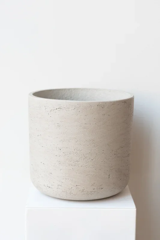 Charlie Pot Grey Washed Large