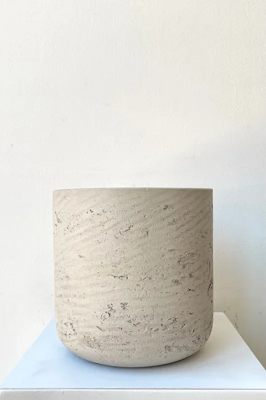 Charlie Pot Grey Washed Medium