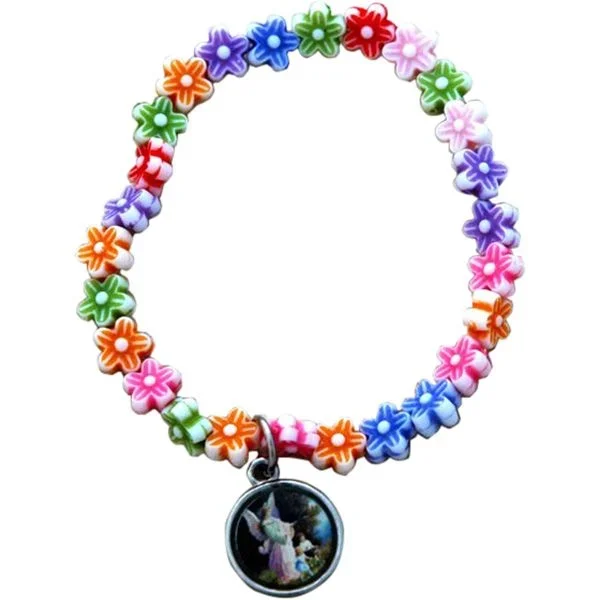 Children’s Flower Guardian Angel Bracelet