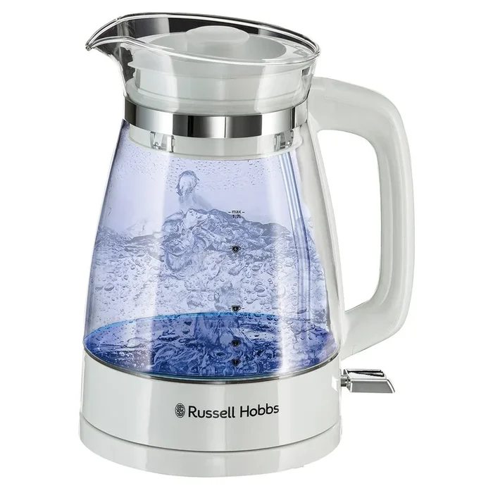 Classic White Glass Kettle