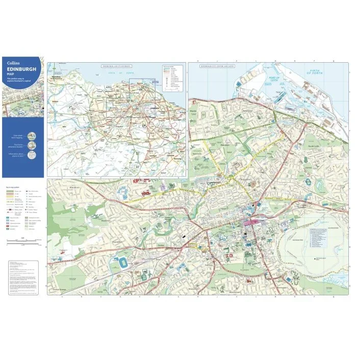 Collins Edinburgh Pocket Map