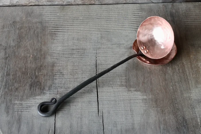 Copper and Steel Ladle – Reverse Curl