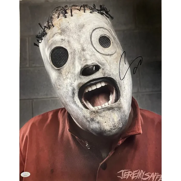 Corey Taylor Autograph 16×20 Photo Slipknot Signed JSA COA