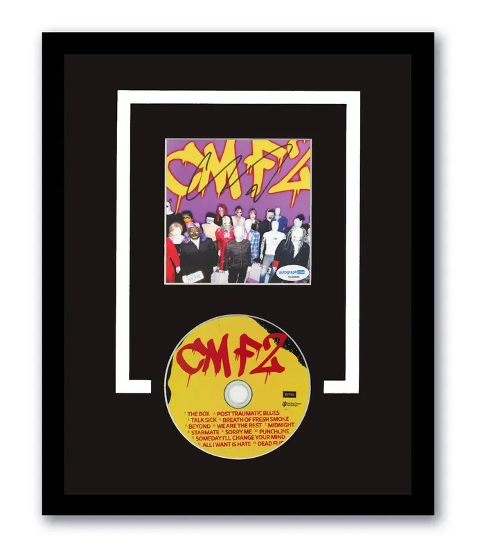 Corey Taylor Signed CMF2 CD 11X14 Framed Autographed ACOA ACOA